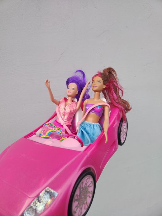 Auto barbie+ lalki