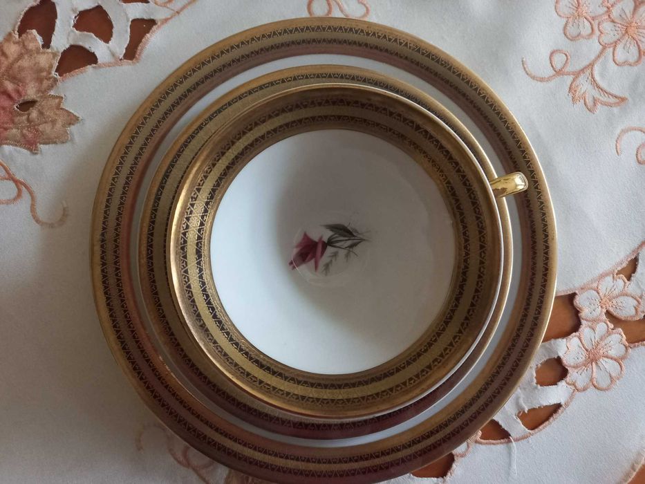 porcelana Bavaria zestaw śniadaniowy