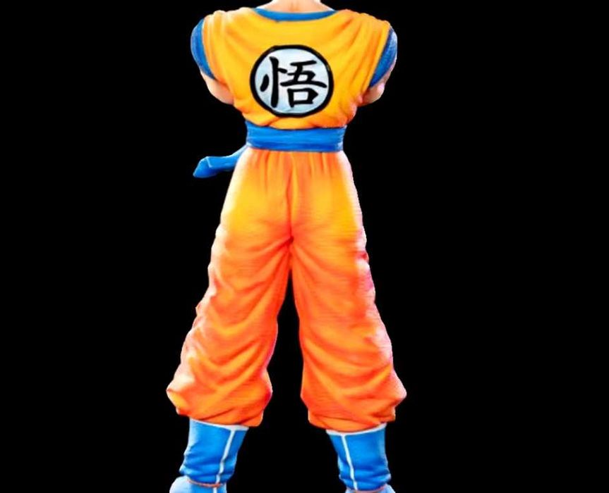 Figura ação Son Goku Dragon Ball Z Super Guerreiro tamanho 30cm (Novo)