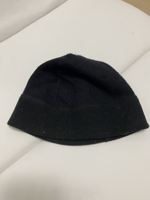 czapka męska  beanie czarna 53cm