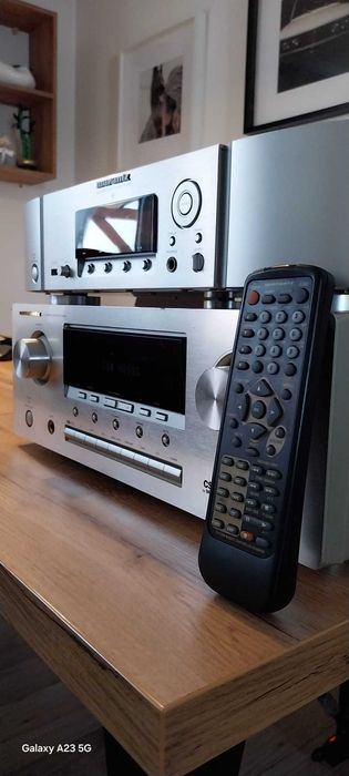 Amplituner Marantz SR4300 plus odtwarzacz sieciowy Marantz  NA 7004