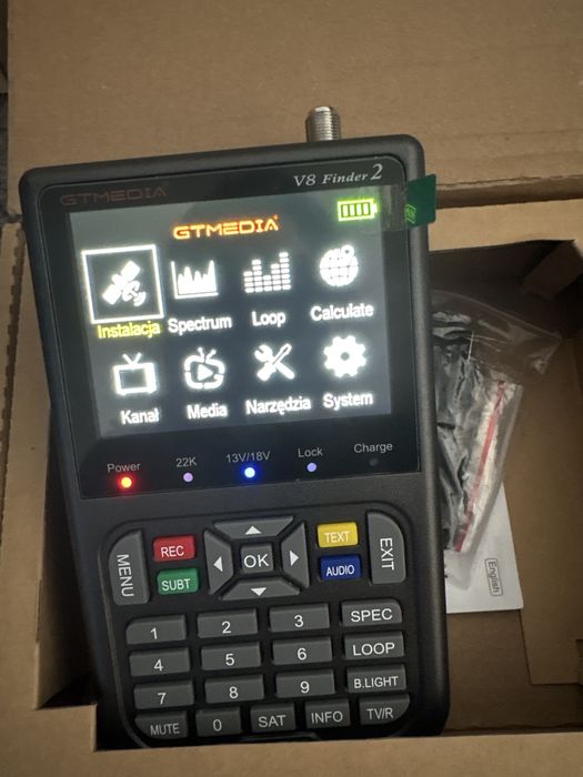 Miernik Sat  Gtmedia Freesat V8 finder 2 black