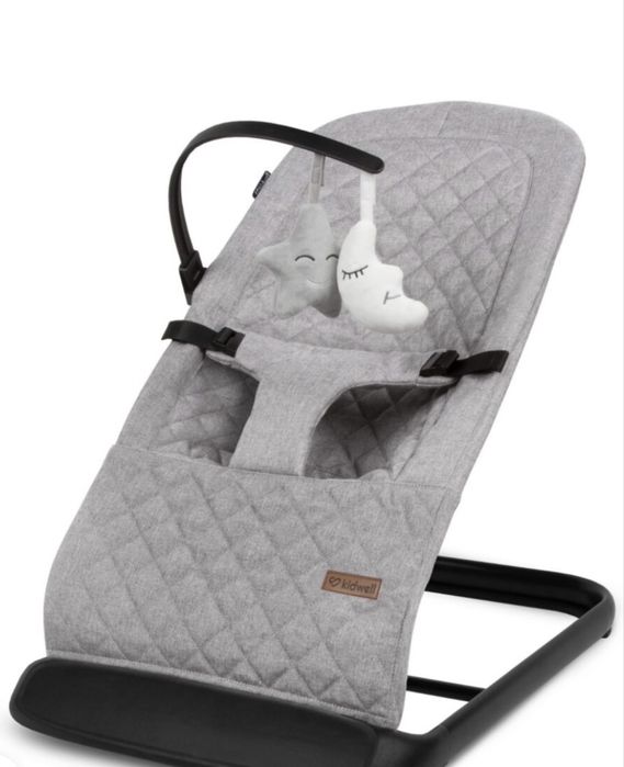 Крісло-гойдалка Kidwell LARO Full Grey/Black
