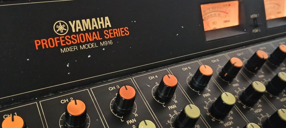 Mikser Yamaha m916 (neve, API, studer)