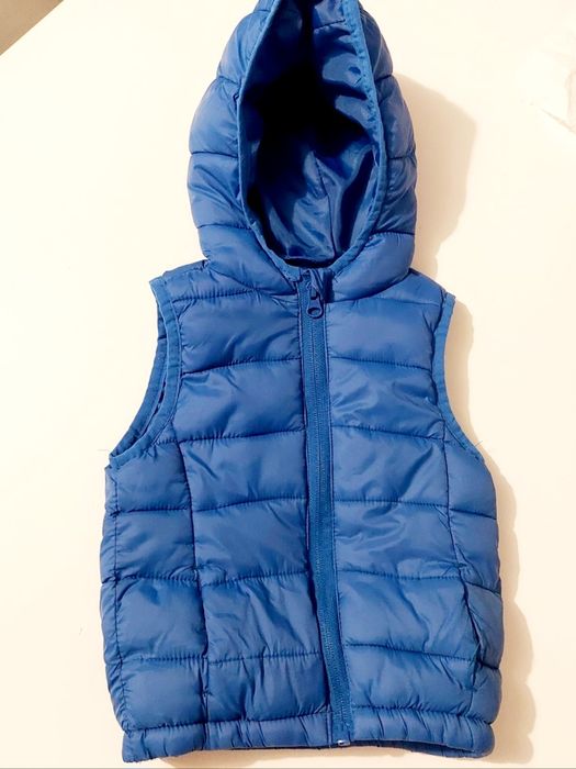 Kamizelka dziecięca z kapturem jesień r. 74 stan idealny!