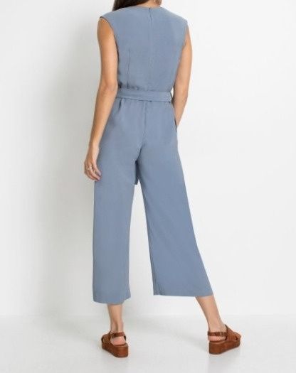 B.P.C Kombinezon niebieski indygo elegancki r.38