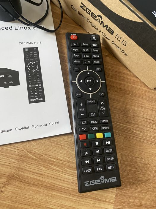 Dekoder do telewizji ZGEMMA 4K-UHD