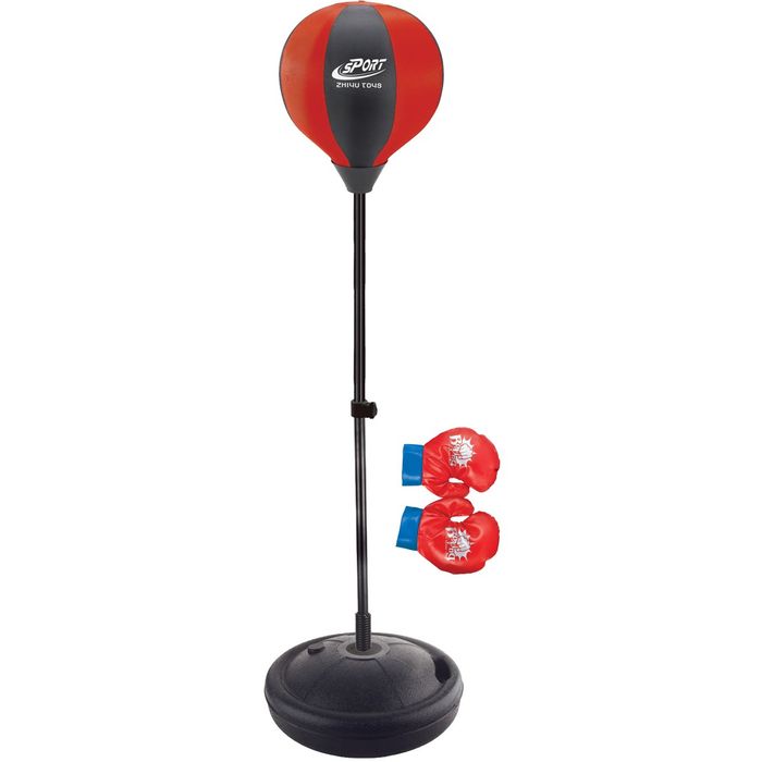 Zestaw bokserski enero dla dzieci regulowany 80-102cm i rękawice