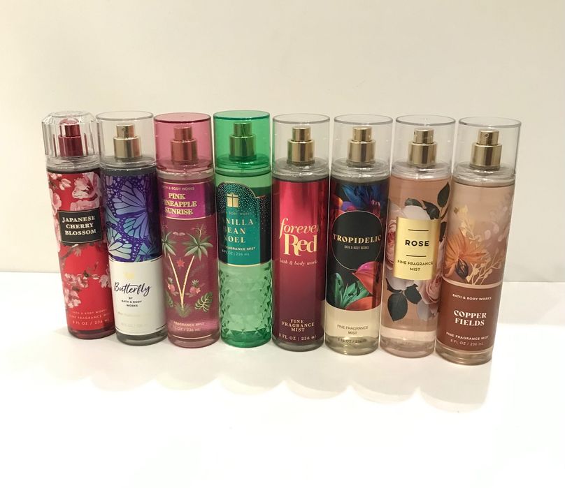 Гель для душу, міст, крем для тіла, лосьйон Bath and body works