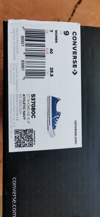 Trampki damskie Converse Athletic Navy Rozmiar 40