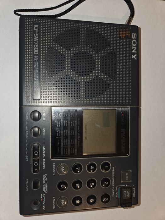 Sony ICF-SW7600 globalne Radio fal krótkich