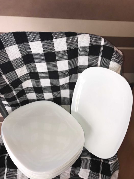 Блюдо LUMINARC SWEET LINE White 28х23, 8 шт.