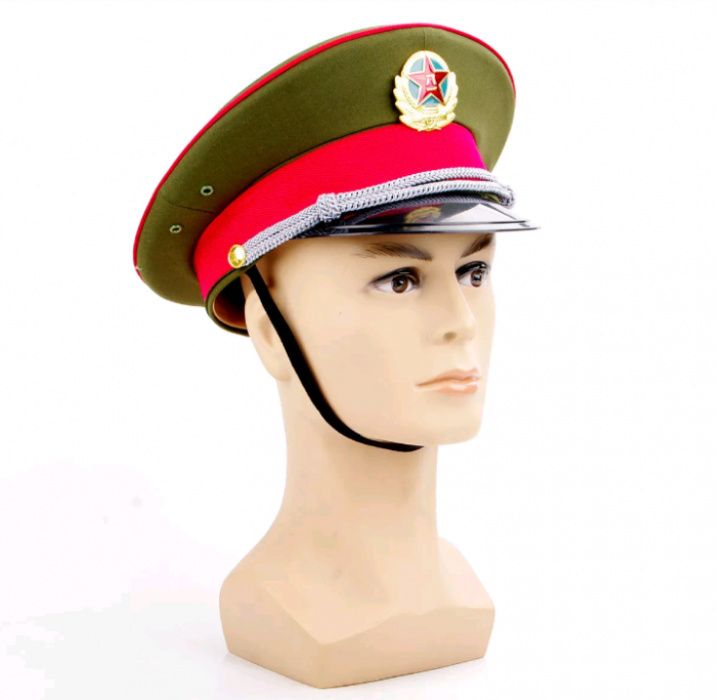 Chapeu de oficial do exército da República Popular da China
