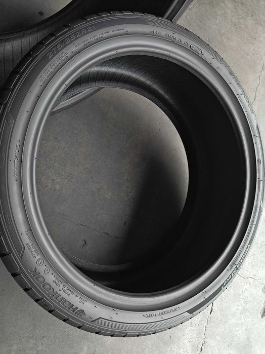 2шт R21 275 35 шини літні Hankook Ventus S1 Evo 3 гарний стан підходять на Tesla
