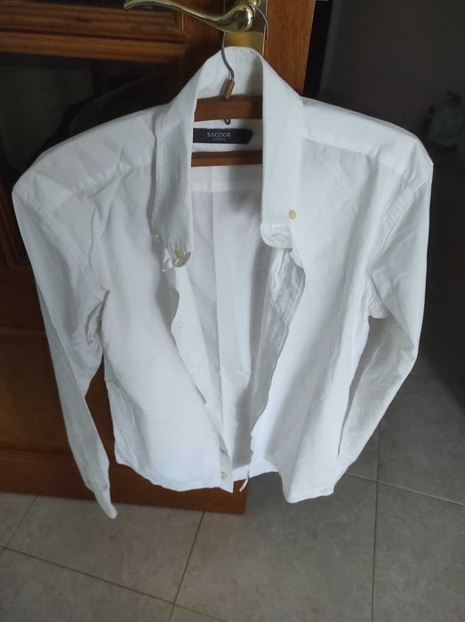 Camisa branca da Scoor Brothers