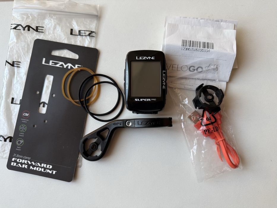 Велокомпьютер LEZYNE super pro gps