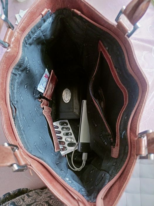 Torebka skórzana A4 Elita