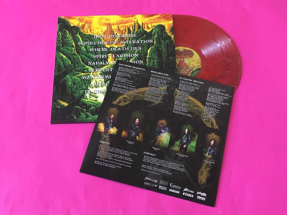 Carnation - Where Death Lies - Belgian Death Metal  - LP