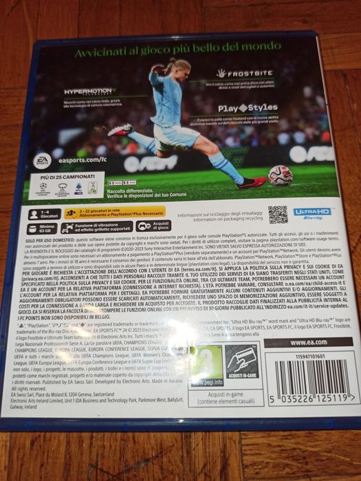 Gra na PlayStation 5 " FC24"