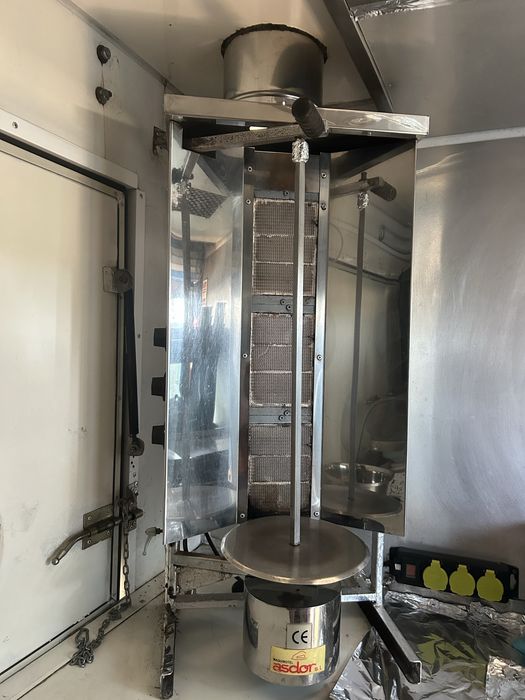 Maquina Kebab a gas usada