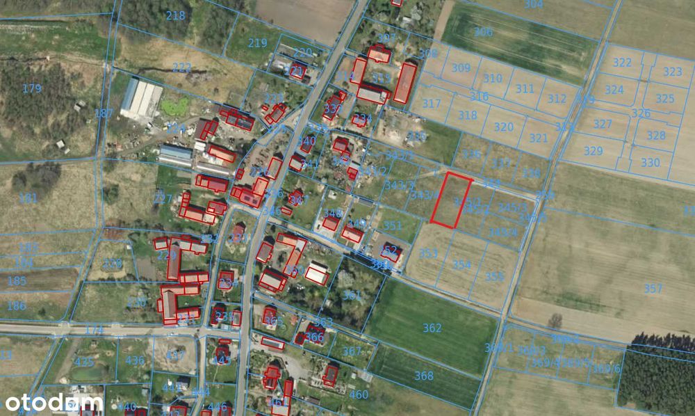 Działka budowlana w cichej okolicy, 1146 m²