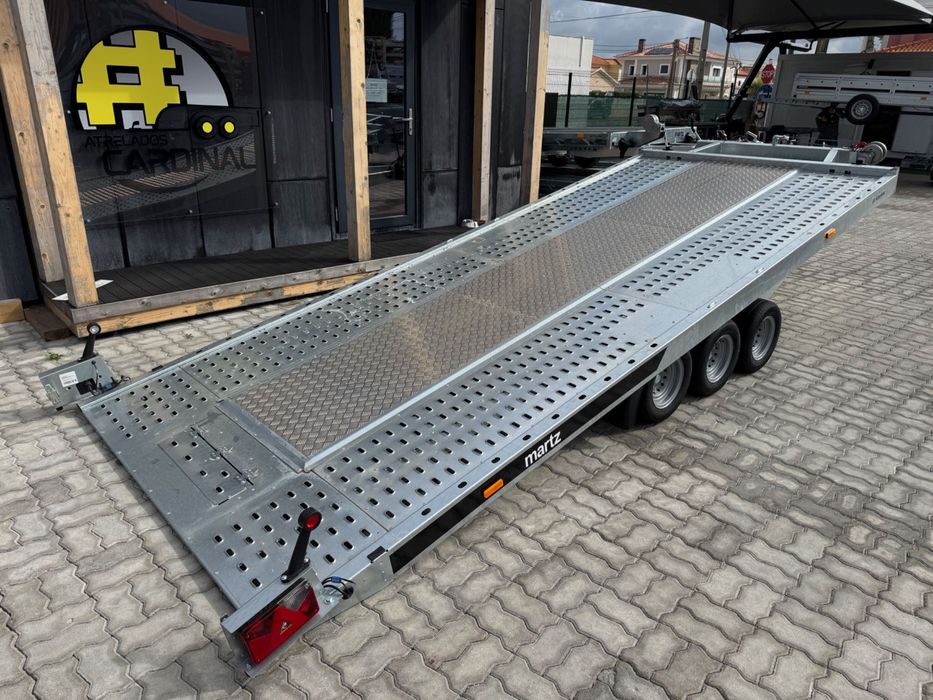 Atrelado MARTZ GT Kippbar 480/3 (3.5T) Basculante hidráulico.