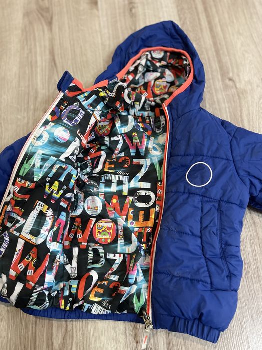 Курточка двохстороння на 98 р