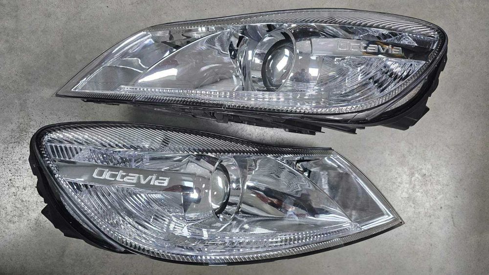 Бампер передний на Skoda Octavia A5 Шкода Октавия А5 с 2009 г. -