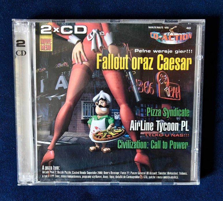 Fallout + Caesar PC CD Action 1999
