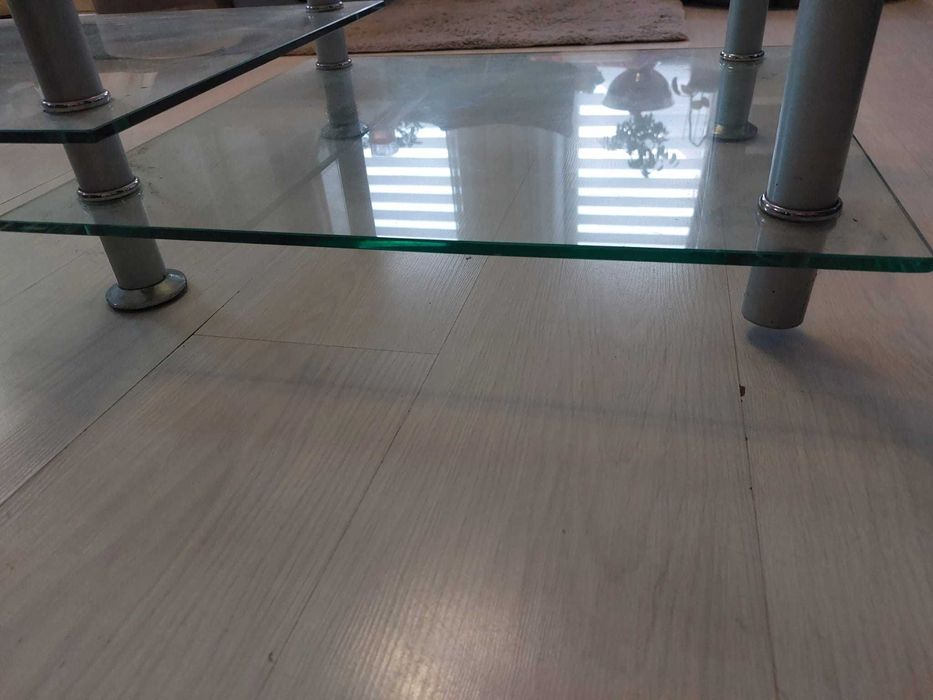 Ława/stolik szklany 160x56cm STAN IDEALNY