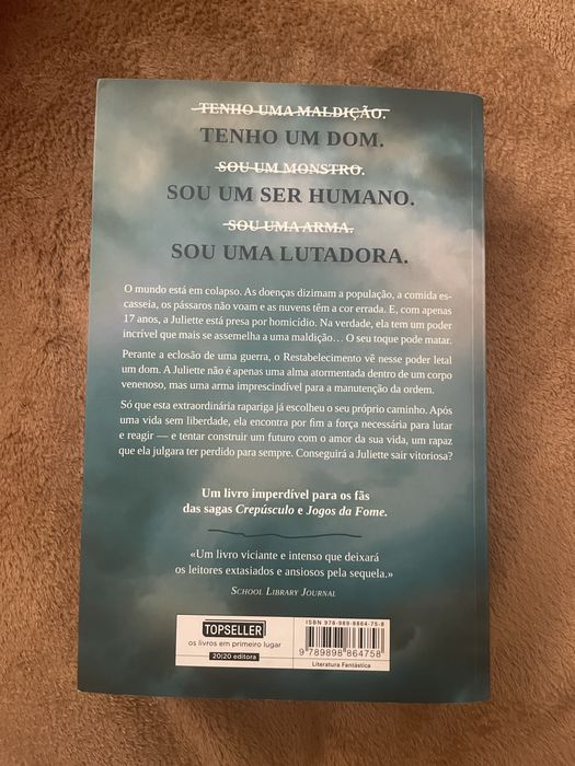 Intocável - Tahereh mafi