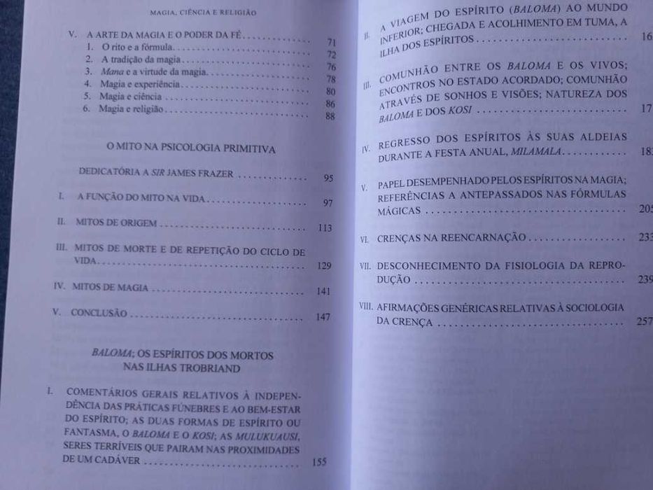 Magia, Ciência e Religião - Bronislaw Malinowski