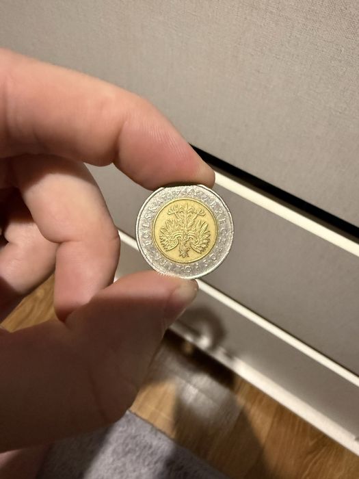 Moneta 5 zł skrętka/odwrotka