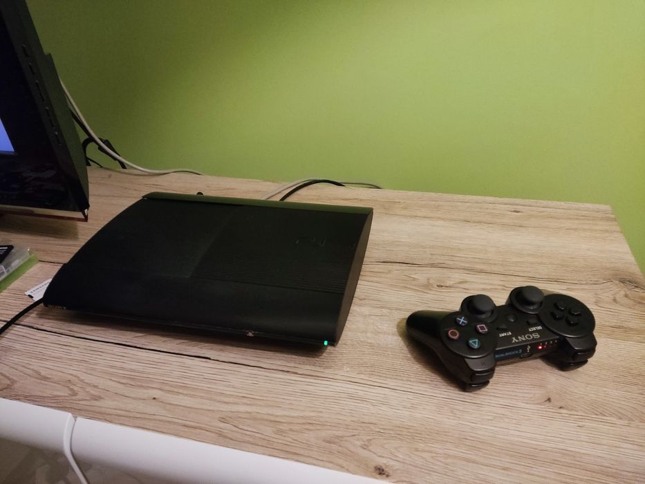 Sony PS3 Superslim 500GB Przerobiona HEN + 51 gier GTA V Farming Simulator Minecraft