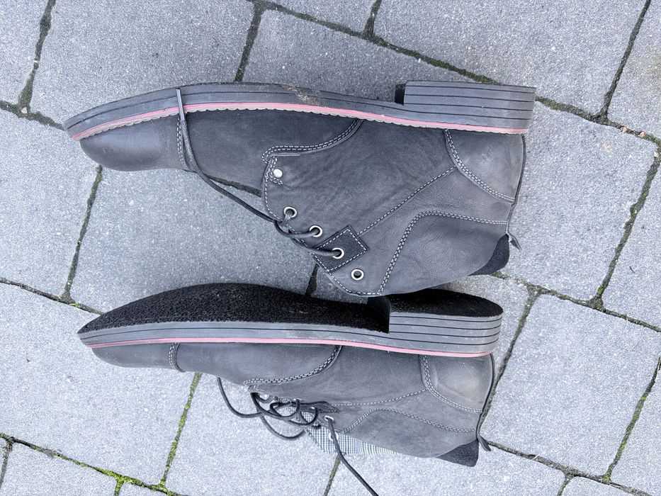 Męskie buty trzewiki MAZARO r. 45 – dł. wkładki 29 cm