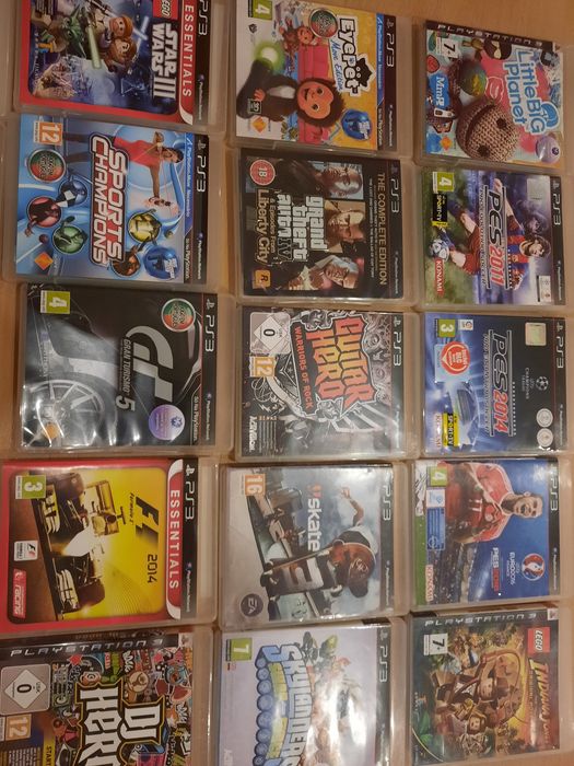PS3 - 17 jogos originais. Para venda