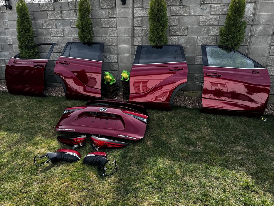 Toyota Highlander 2019-2024 Двері Двери Дверь в сборе. РАЗБОРКА