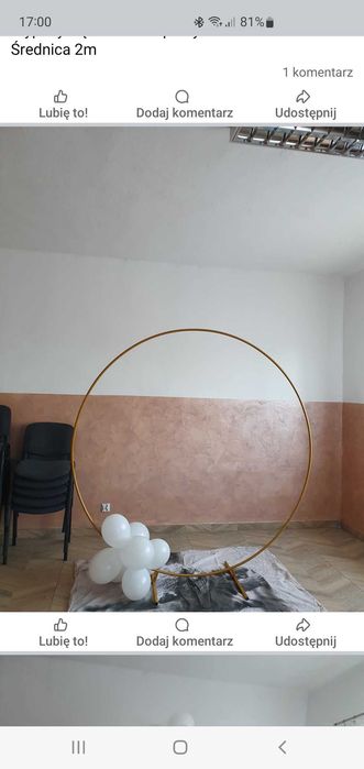 Koło do ścianki.