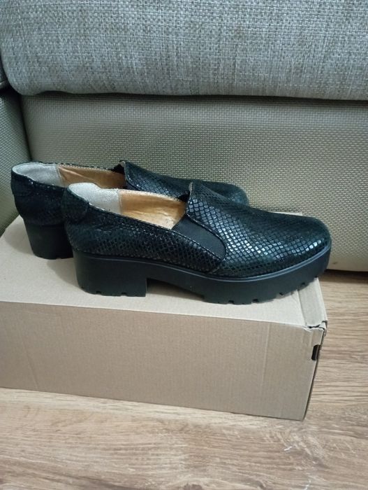 туфли кожаные.размер36