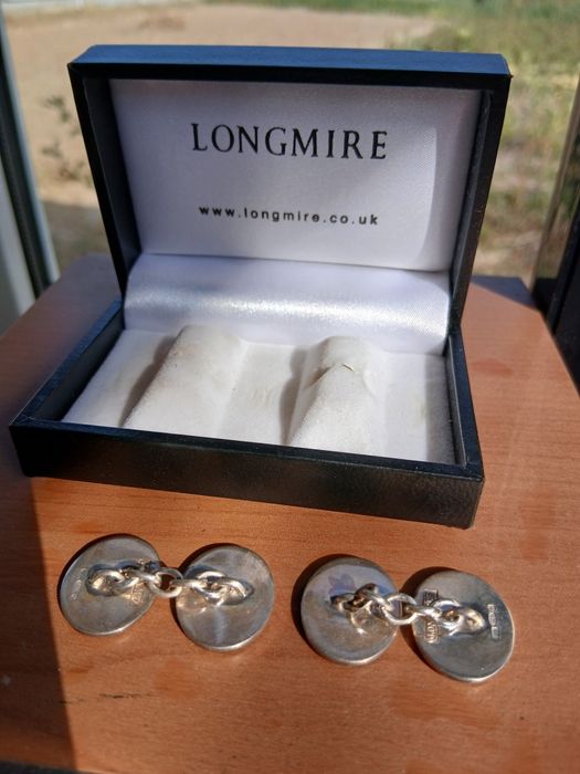 Запонки срібло 925 silver