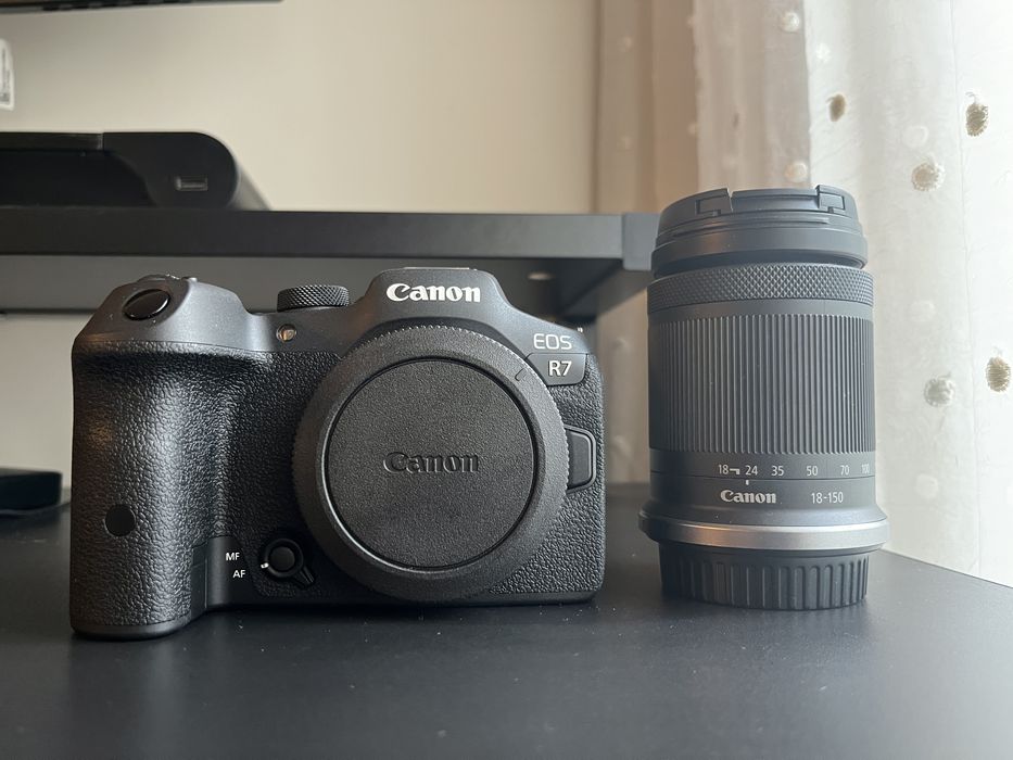 Canon R7 + Lente 18-150 mm + Lente 55-250 mm