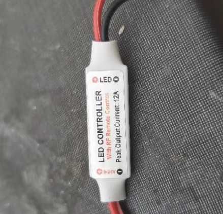 Interruptor de controle remoto sem fio para fitas led 12V.