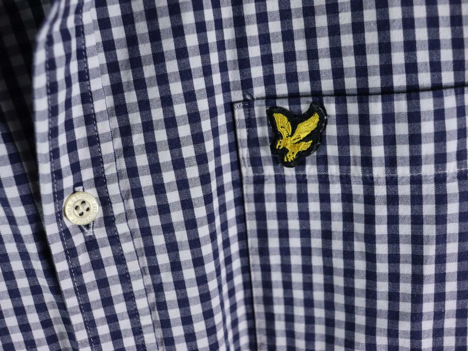 Lyle&Scott męska koszula w kratkę kratę slim fit L 40 lyle & scott