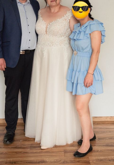 Suknia ślubna plus size