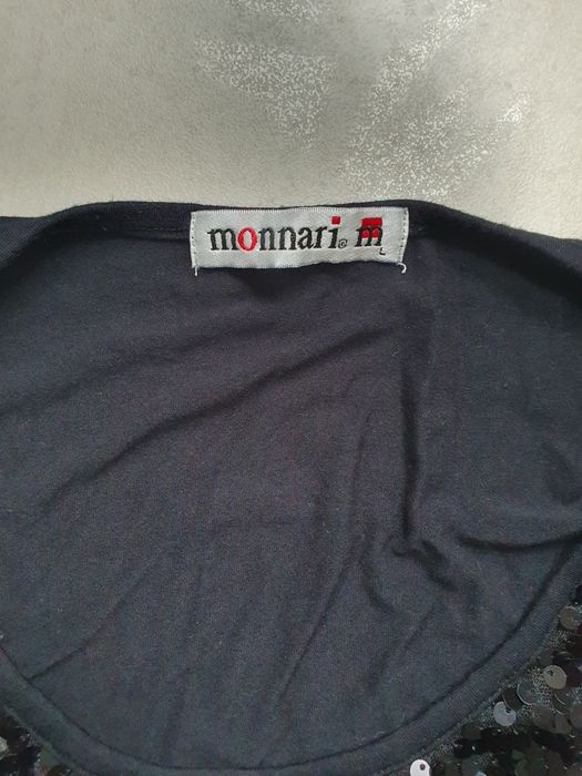 Bluzka na ramiączka z cekinami Monnari L