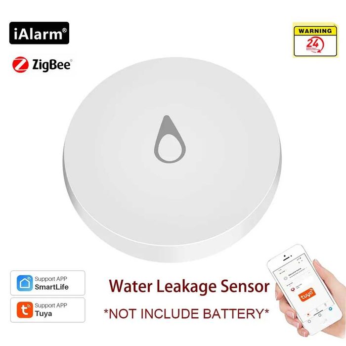 Беспроводной датчик утечки воды iAlarm ZigBee Tuya