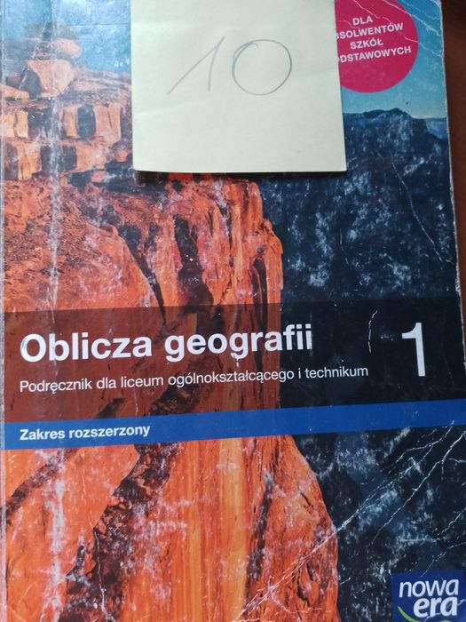 Oblicza geografii 1 zakres rozszerzony Nowa era