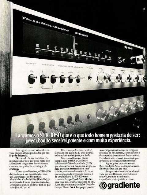 Gradiente STR-1050 Amplificador, sintonizador