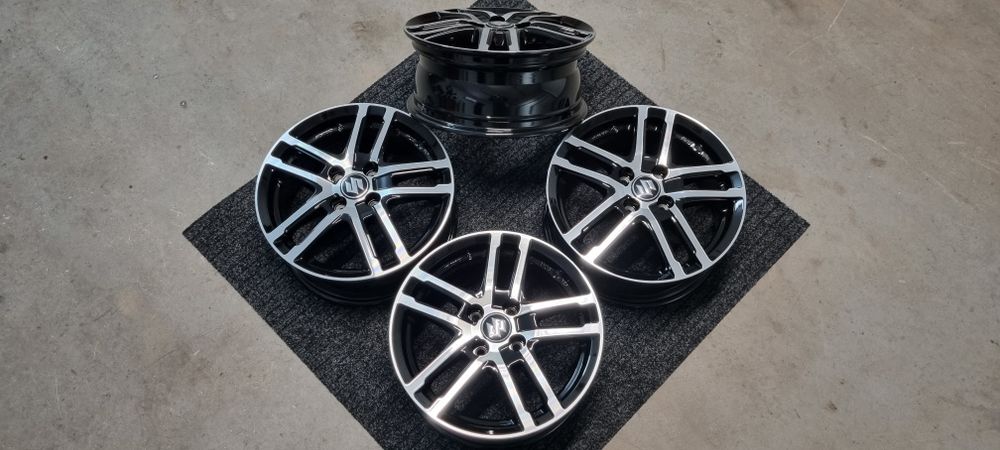Suzuki 15" Alufelgi 5x114,3 Swift Sport / SX4 / S-Cross / Czarny Poler
