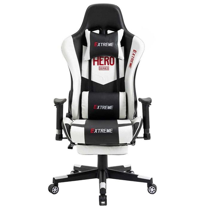 Fotel Gamingowy dla graczy EXTREME HERO White